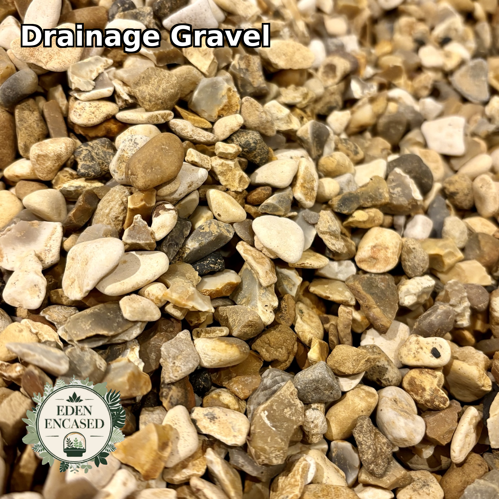 Drainage Gravel | Terrarium Substrate Layer | Plant Pot Drainage Stones
