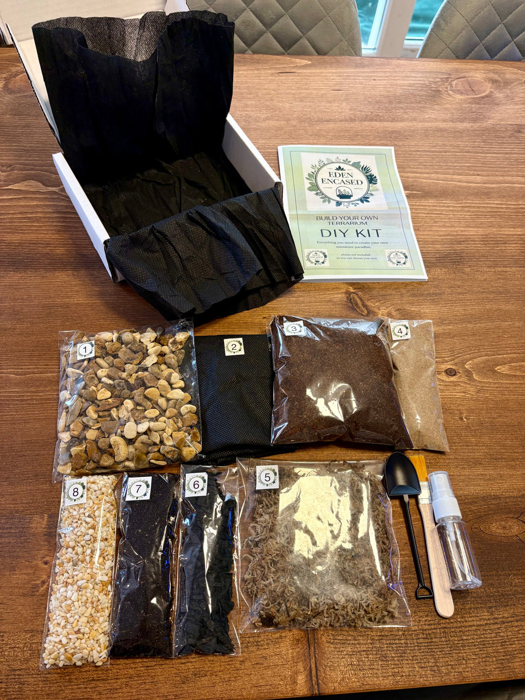 DIY Terrarium Starter Kit  Build Your Own Mini Ecosystem