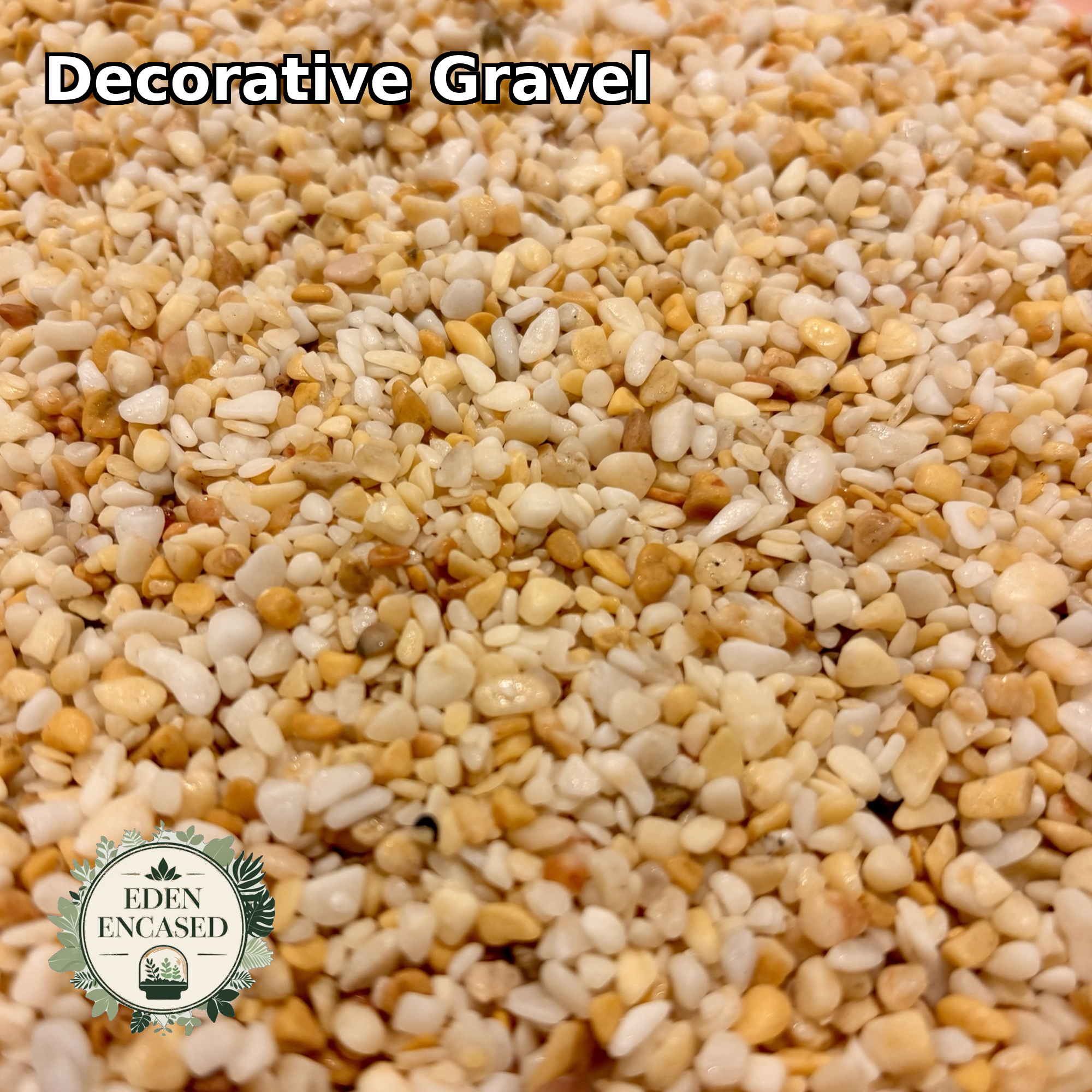 Decorative Gravel for Ornaments - Ideal for Garden Decor and Aesthetic Appeal